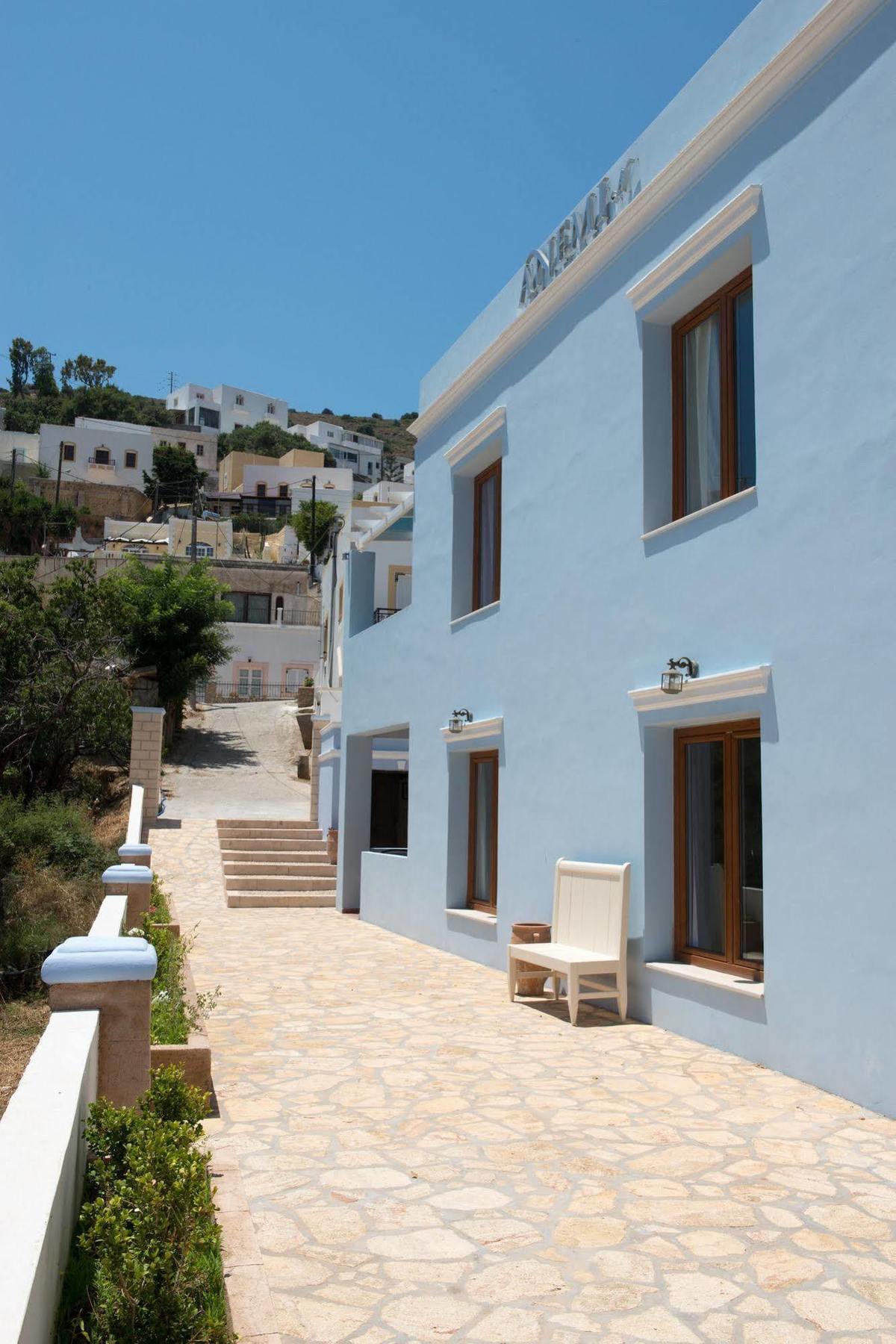 Anemi Leros Apartments Panteli ภายนอก รูปภาพ