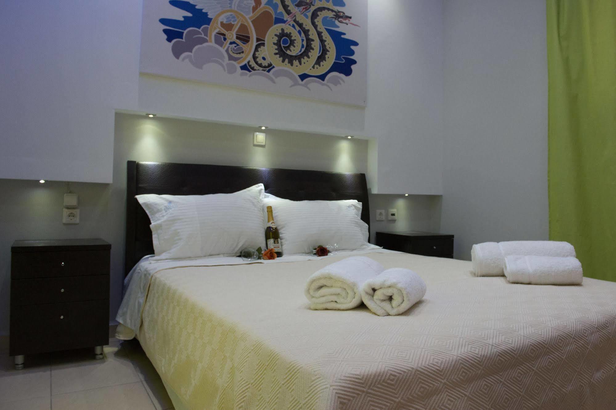 Anemi Leros Apartments Panteli ภายนอก รูปภาพ