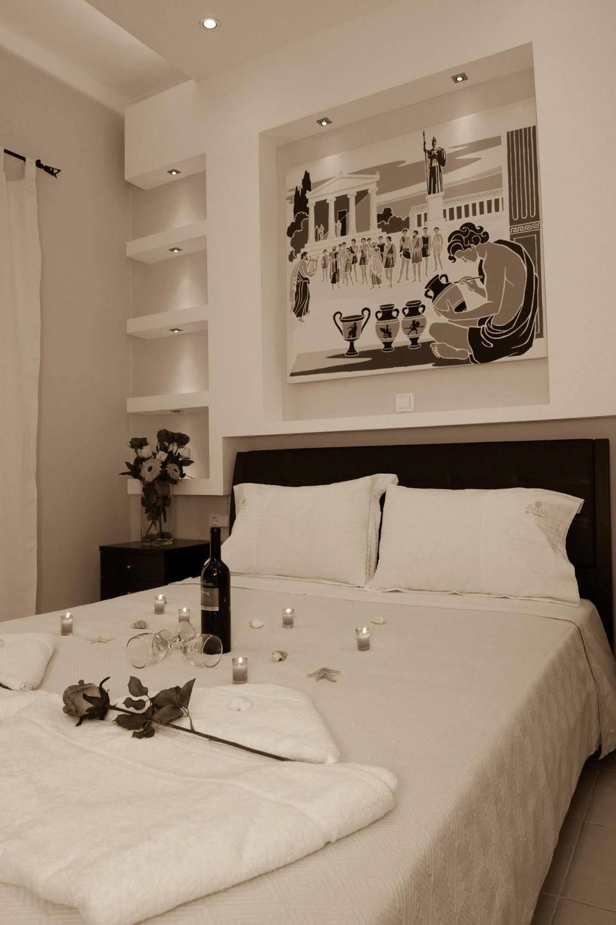 Anemi Leros Apartments Panteli ภายนอก รูปภาพ