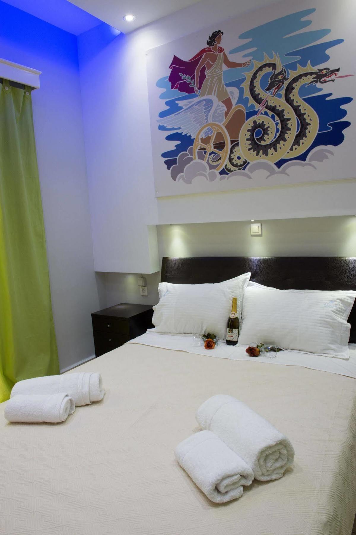 Anemi Leros Apartments Panteli ภายนอก รูปภาพ